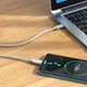 USB кабель на 240W Type-C Type-C U134 Primero (1.8m, 240W, 480Mbps, PD3.1). Gray - зображення 5