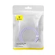 Кабель Type-C на Type-C Baseus Pudding Series Fast Chargingf Data Cable (1.2m, 100W, 5A, 480 Mbps). Purple - зображення 8