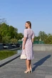 Сарафан для беременных и кормящих летний для будущих мам Salou S (42) Lullababe белый в цветочек - изображение 7