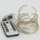 Гірлянда 10 м 100 Led з пультом від USB тепло-білий - зображення 2