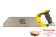 Ножівка для фанери Mastertool 300 мм x 12T x 3D (14-2702) - зображення 1
