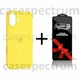 Чехол силиконовый Premium Silicone Case Full Cover для Apple iPhone 16 yellow + Подарок защитное стекло ESD Mietubl для Apple iPhone - изображение 1