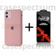 Чехол силиконовый Premium Silicone Case Full для Apple iPhone 11 pink sand + Подарок защитное стекло ESD Mietubl для Apple iPhone - изображение 1