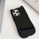 Чехол с шнурком GETMAN Cat with straps для iPhone 15 Pro Max (6.7") Black - изображение 4