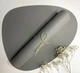 Салфетки-подложки под тарелки Stone Grey 45х37 см экокожа серые - изображение 1