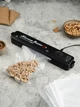 Вакуумний пакувальник для кухні Vacuum sealer Для продуктів та дому 90Вт 60кПа Чорний - изображение 6
