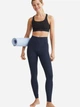 Спортивные леггинсы для фитнеса высокие женские H&M 924973002c21 M Темно-синие (KC1000000047200) - изображение 3