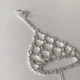 Слейв-браслет зі стразами Honey Fashion Accessories сріблястий (12-55/3) - зображення 5
