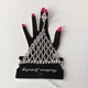Слейв-браслет на руку з каблучкою та зі стразами "Cascade Crystal" Honey Fashion Accessories сріблястий (12055/5) - изображение 3