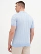 Поло длинное мужское EQUILIBRI M314 003 000-59 XL Голубое (2299965864040) - изображение 2