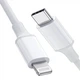 Кабель USB-C to Lightning , 2m White - изображение 1