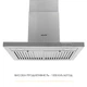 Витяжка Т-подібна Weilor MIST WTX 68 INOX (1200 м3/г, 3 швид., кнопкове кер.) 300367 - зображення 2