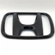 Емблема логотип Honda (ABS, чорний, глянець) 123*99 мм 75700-S5T-E01 - зображення 3
