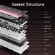 Клавіатура AJAZZ AK820 MAX Blackberry Pink Бездротова Ігрова Механічна. 2.4G/Bluetooth/Кабель. Батарея 8000mAh. Gift Switch - изображение 7