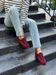 Кеди VZUTIK 40 Бордовий 4527/40 - изображение 2