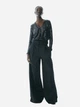 Боди-блуза женская H&M 1199877001c21 M Черная (1000000047165) - изображение 3