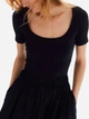 Боди-футболка женская H&M 1154640001c21 2XL Черная (1000000047168) - изображение 5