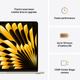 Laptop Apple MacBook Air 15.3" M4 16/256GB 2025 (MW1J3RU/A) (QWERTY+cyrylica) Starlight - obraz 10