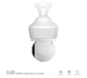 Внутренняя поворотная WiFi видеокамера XO CR02 Magic Light Bulb EU 3Мп для видеонаблюдения Белая - изображение 2