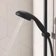 Набір змішувачів 3 в 1 для ванної кімнати Grohe QuickFix Start Black UA303304TM - изображение 16
