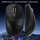 Ігрова Мишка ATTACK SHARK R6 Black 8000Hz Безпровідна Трирежимна 2.4G/Bluetooth/Кабель, PAW3950MAX, 42000 DPI, 38грам Ультралегка. Win/Mac - зображення 8