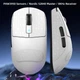 Игровая Мышка ATTACK SHARK R6 White 8000Hz Беспроводная Трехрежимная 2.4G/Bluetooth/Кабель, PAW3950MAX, 42000 DPI, 38грамм Ультралегкая. Win/Mac - изображение 7