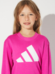 Детский спортивный костюм (свитшот + штаны) Adidas Lk Bl Ft Jog JC9728 104-110 см Малиновый (4067905979400) - изображение 5