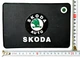 Коврик на торпеду Avtoaks с эмблемой Skoda 200х135 мм - изображение 2