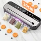 Вакууматор +10 пакетов Вакуумный упаковщик SFHY094 со стерилизацией со встроенным резаком и дисплеем для сухих и влажных продуктов - изображение 5