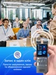 Диктофон з голосовою активацією 16 ГБ цифровий професійний портативний акумуляторний кишеньковий прихований з шумозаглушенням захист паролем диктофони для запису маленький mini аудіо - зображення 4