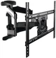 Кронштейн для телевизора настенный поворотный диагональ 32"-75"Gembird WM-75ST-01 Черный - изображение 1