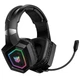 Навушники бездротові - ігрова гарнітура ONIKUMA GT806 з підсвічуванням RGB чорна - зображення 4