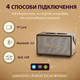 Портативна міні-колонка OneDer D6 коричнева D6BR - зображення 2