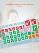 Ігрова клавіатура бездротова для дітей MEETION WK800 |2.4G, UA/RU/EN розкладка| White - зображення 9