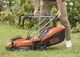 Газонокосарка акумуляторна BLACK+DECKER, 18 В, 2.5 Ач, ширина косіння 32 см, 2 акуммулятора і зарядний пристрій, травозбірник 35 - изображение 7