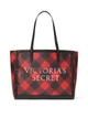 Сумка Victoria's Secret Plaid Tote (Black & Red Plaid) - изображение 1