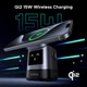 Бездротовий зарядний пристрій Ugreen W709 2-in-1 Robot Wireless Charger для iPhone&AirPods Grey (UGR-45775) - зображення 3