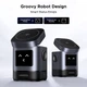 Бездротовий зарядний пристрій Ugreen W709 2-in-1 Robot Wireless Charger для iPhone&AirPods Grey (UGR-45775) - зображення 4