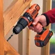 Дриль BLACK+DECKER, ударний, 18 В, 28 Нм, 400-1350 об/хв, патрон 10 мм швидкозатискний, кількість швидкостей - 2, вага 1.2 кг, без - зображення 5