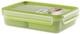 Набір Tefal Бранч-бокс MasterSeal Clip&Go Прямокутний 1.2 л + Термопляшка Bludrop soft touch 500 мл Зелений (SET20_2пр.) - зображення 2