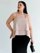Топ женский ARTKNIT Fashion One Size Тауп (4823093472822) - изображение 1