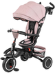 Триколісний велосипед Milly Mally Stanley Rubber New Рожевий (5907090700078) - зображення 1