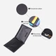 Портмоне мужское для карточек из натуральной кожи ST Leather Accessories leather-23092 Черное - изображение 4