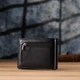 Портмоне мужское для карточек из натуральной кожи ST Leather Accessories leather-23092 Черное - изображение 9