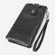 Кошелек женский для карточек из натуральной кожи ST Leather Accessories leather-23101 Черный - изображение 2