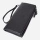 Кошелек женский для карточек из натуральной кожи ST Leather Accessories leather-23111 Черный - изображение 1