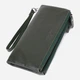 Кошелек женский для карточек из натуральной кожи ST Leather Accessories leather-23110 Зеленый - изображение 1