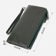 Кошелек женский для карточек из натуральной кожи ST Leather Accessories leather-23110 Зеленый - изображение 3