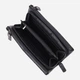 Кошелек женский для карточек из натуральной кожи ST Leather Accessories leather-23111 Черный - изображение 5