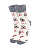Оригинальные женские носки с узором Zowi от MK SOCKS (36-39) Многоцветный P-1003-B - изображение 1